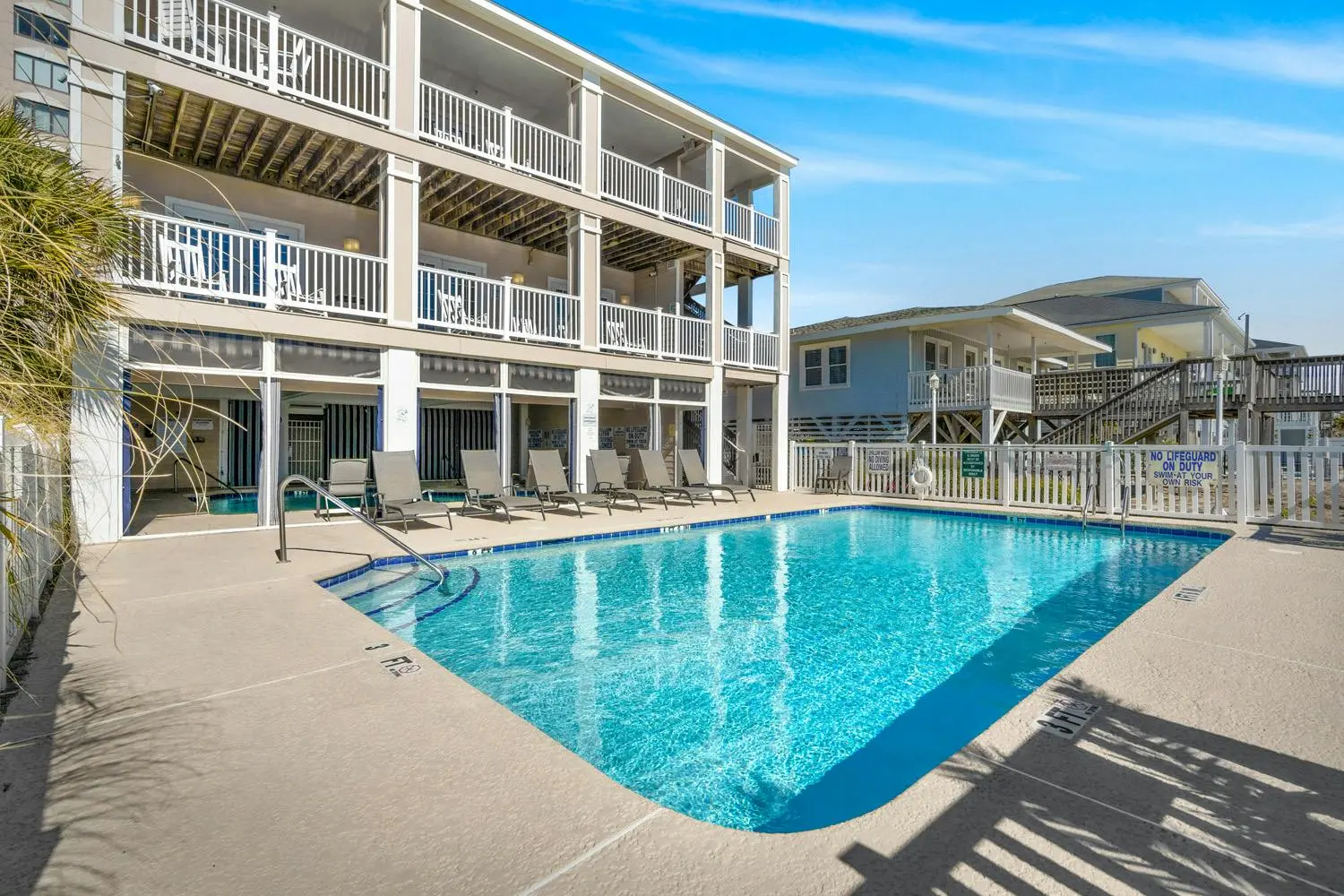 BeachWalk Villas exterior in North Myrtle Beach